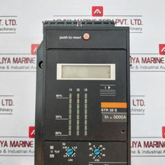 Merlin Gerin Str 38 S Master Pact Trip Control Circuit Breaker 5000A Tn1224 148
