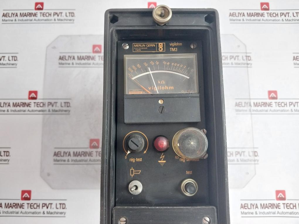 Merlin Gerin Tm3 Vigilohm Earth Fault Detector 220/360V 1461682