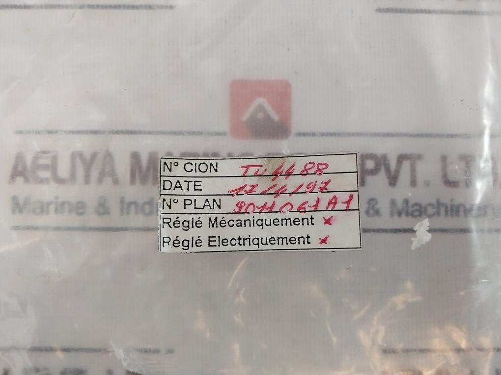 Merlin Gerin Tu4488 Undervoltage Opening Release