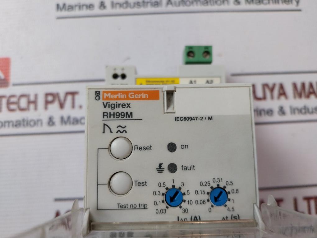 Merlin Gerin Vigirex Rh99M Differential Relay 110/130V 50/60Hz