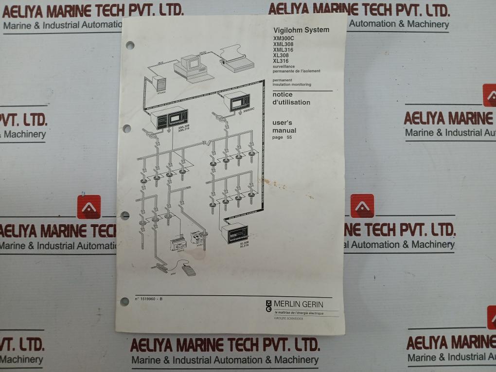 Merlin Gerin Xml316 Vigilohm Insulation Monitoring 220-240V/50-60Hz