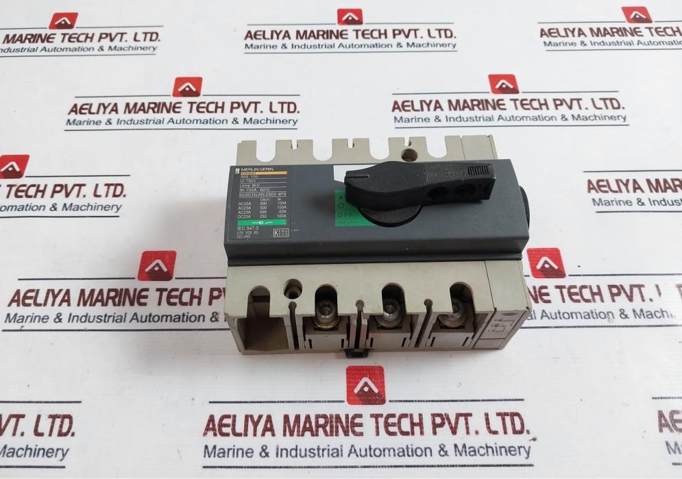 Merlin Gerin/Schneider Electric INS 100 Switch Disconnector 50/60Hz
