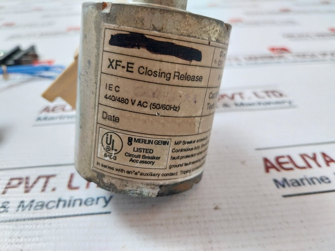 Merlin Gerin 685 661 Mp Breaker Accessory 480V-60Hz-20Va