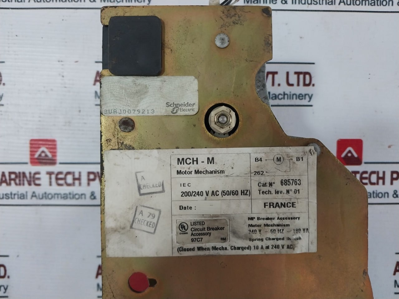 Merlin Gerin Mch-m Motor Mechanism 200/240V Ac 10A