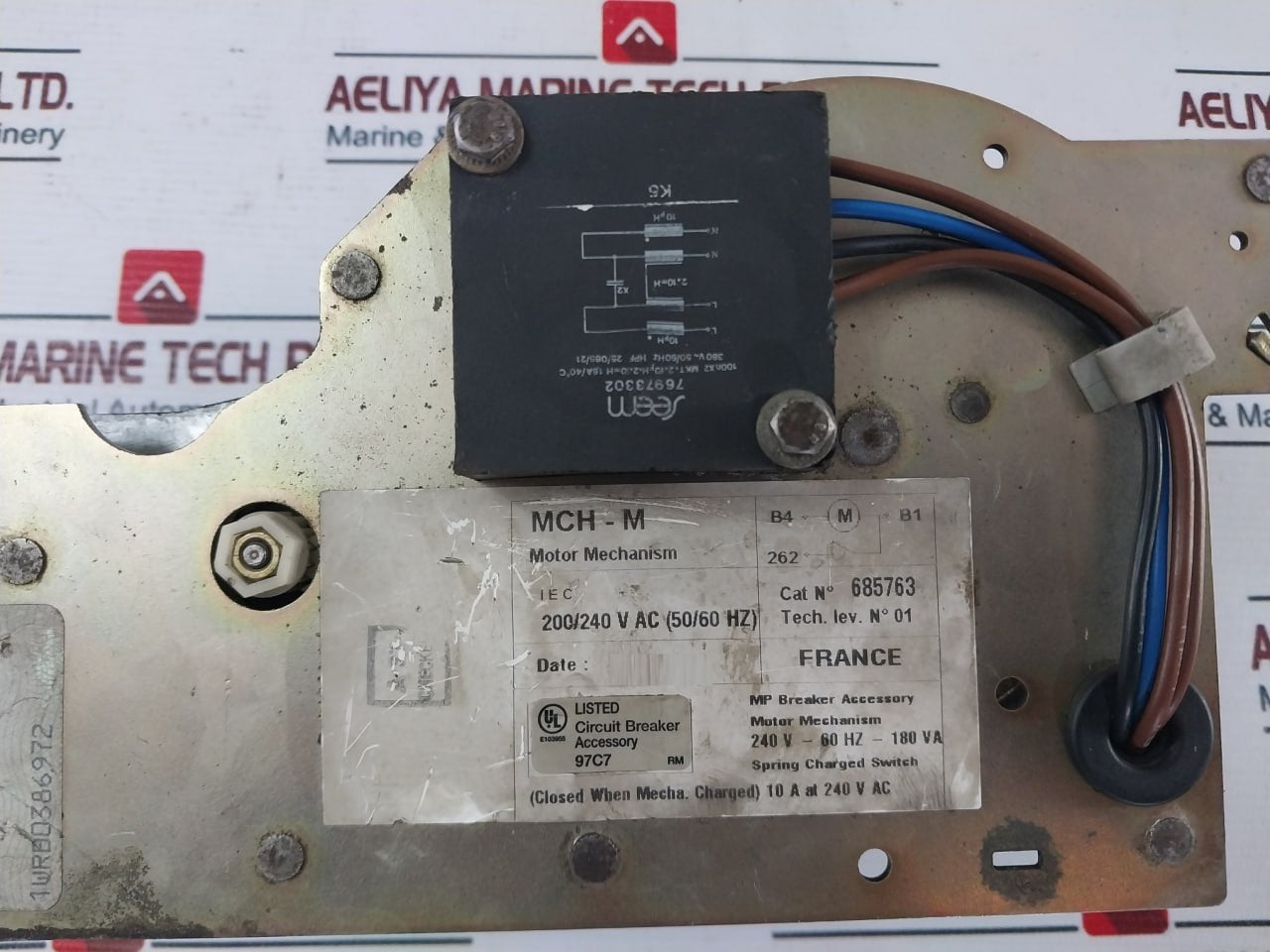 Merlin Gerin Mch-m Motor Mechanism Mp Breaker Accessory