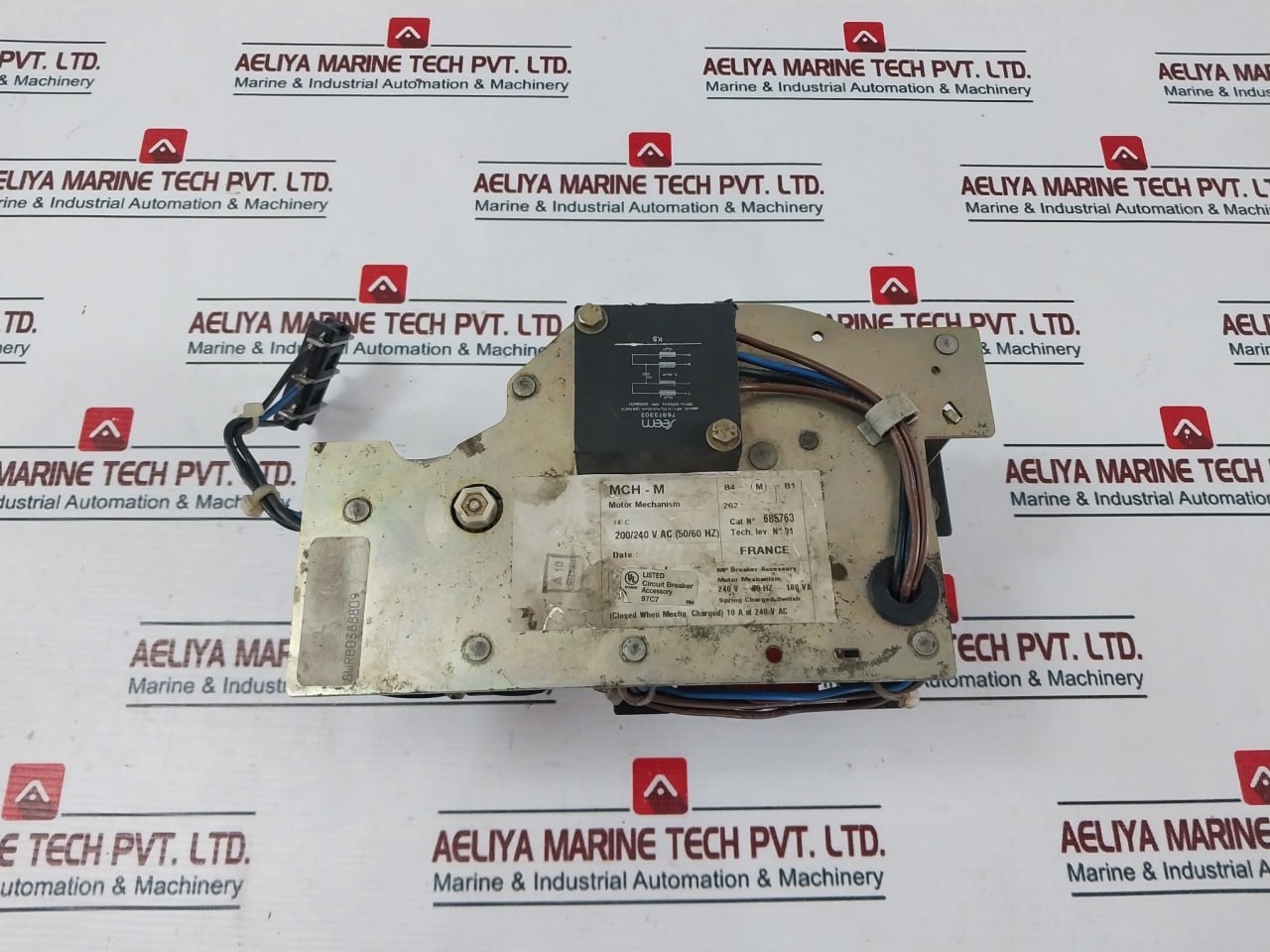 Merlin Gerin Mch-m Motor Mechanism Mp Breaker Accessory 200/240V Ac