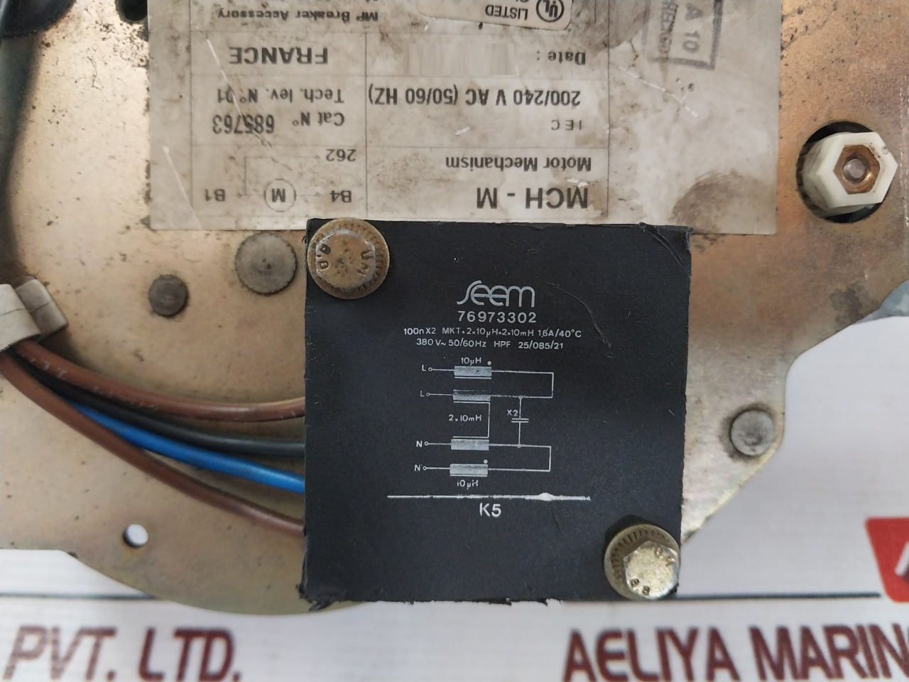 Merlin Gerin Mch-m Motor Mechanism Mp Breaker Accessory 200/240V Ac