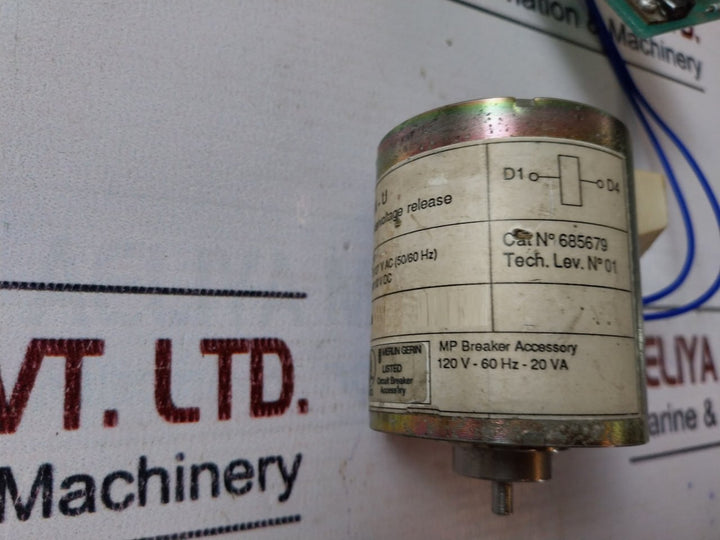 Merlin Gerin Mn-u 685679 Under Voltage Release 110/127 V Ac (50/60Hz)
