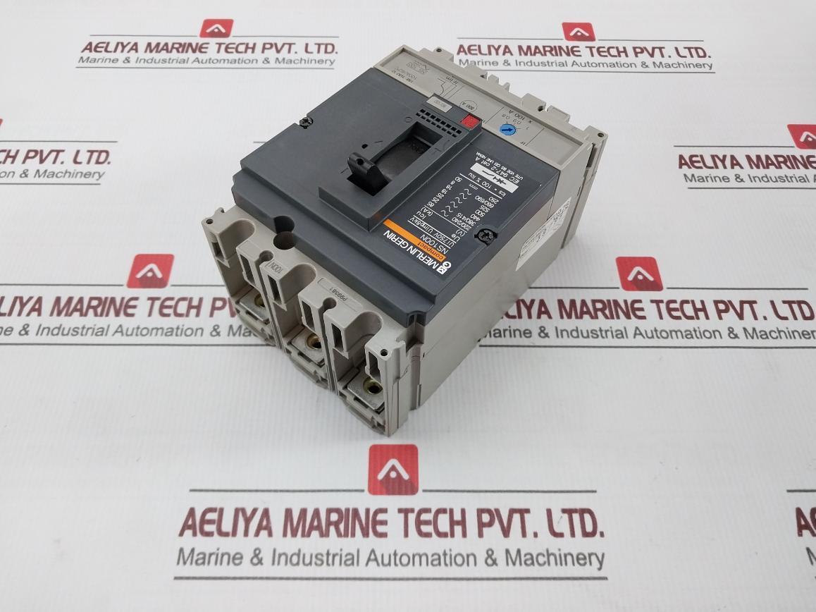 Merlin Gerin Ns100N Circuit Breaker 220–690 V Ac, 250 V Dc 800 A