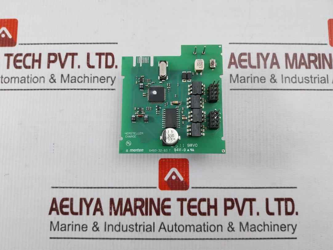 Merten 6493-32-03 T Electronic Control Board Module 94v-0
