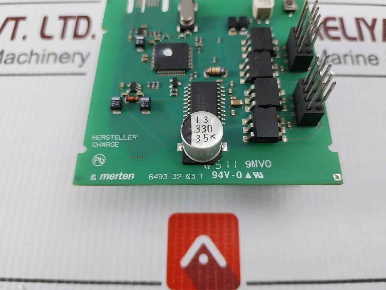 Merten 6493-32-03 T Electronic Control Board Module 94v-0