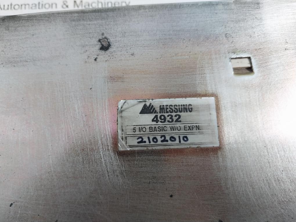 Messung 4508C-0 32 I/P Source Module 6Ma 4V Dc 5 I/O Basic Without Expansion