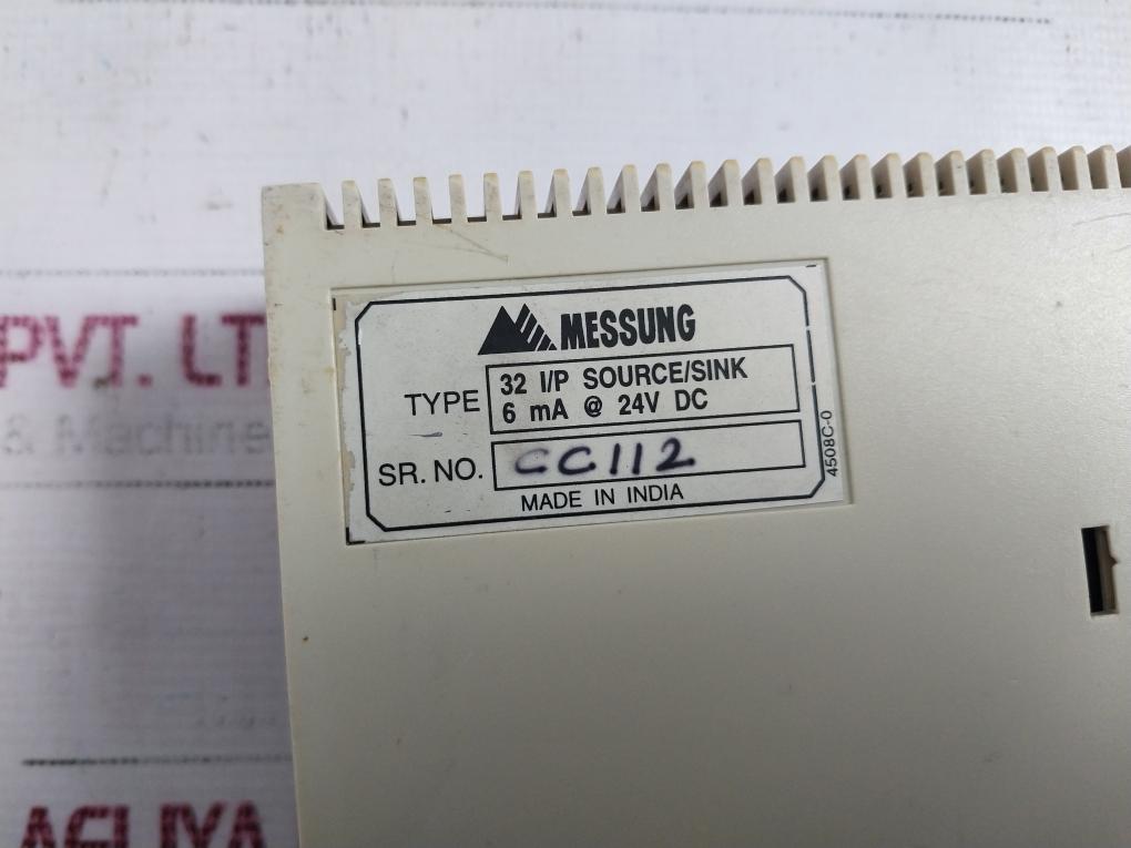 Messung 4508C-0 32 I/P Source Module 6Ma 4V Dc 5 I/O Basic Without Expansion