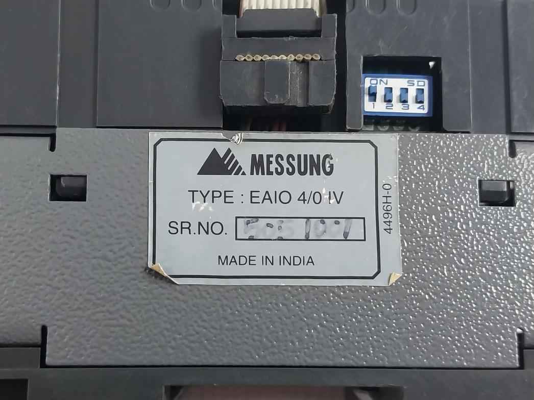 Messung Eaio 4/0 Iv Plc Module For Analog Input 24v