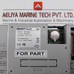 Messung Systems Ms-60b-c Smart Touch Hmi Panel V20-11-12 24vdc, 0.84a Class2