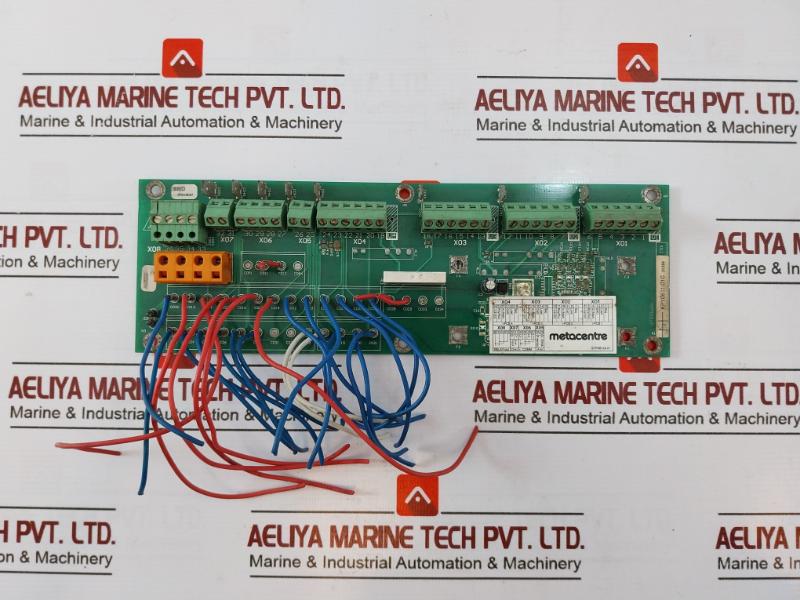 Metacentre Pcby0611.01 Terminal Pcb For Pressure And Sequence Management Unit