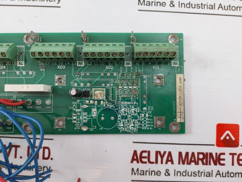 Metacentre Pcby0611.01 Terminal Pcb For Pressure And Sequence Management Unit