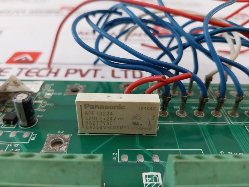 Metacentre Pcby0611.01 Terminal Pcb For Pressure And Sequence Management Unit
