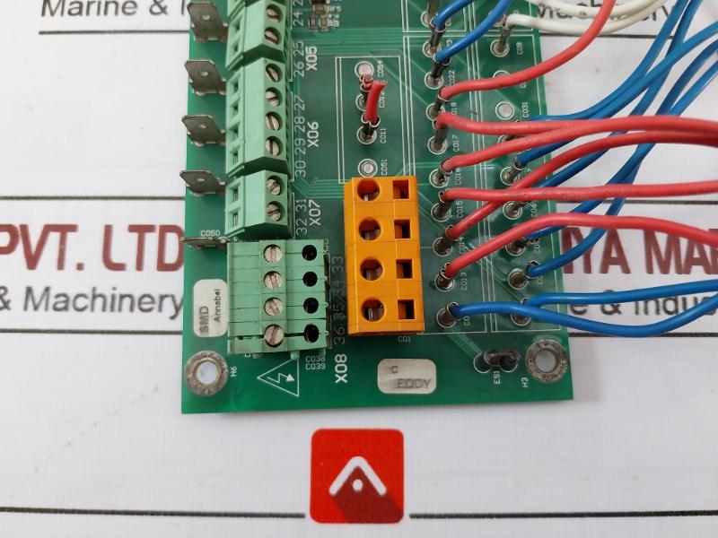 Metacentre Pcby0611.01 Terminal Pcb For Pressure And Sequence Management Unit