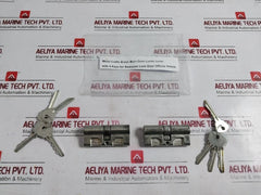 Metal Crafts Brass Main Door Locks Lever With 4 Keys For Bedroom Lock Door