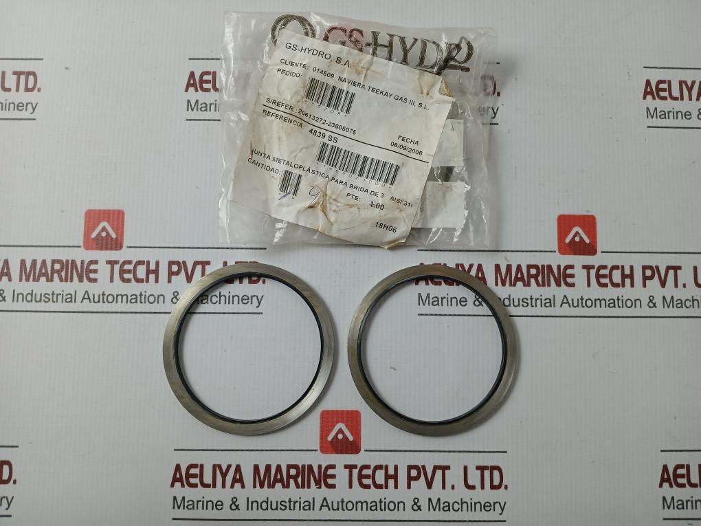 Metal Plastic Gasket Gs-hydro 4839 Ss