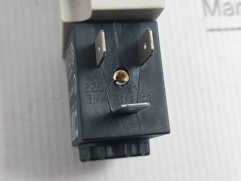 Metal Work 7021020100 Pneumatic Solenoid Valve -15C +50C 10 Bar 220Vac 3.5Va