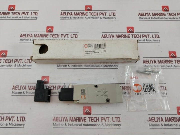 Metal Work 7021020100 Pneumatic Valve Mpm 220Vac 10 Bar 2W Ex Na Ii3Gd T5