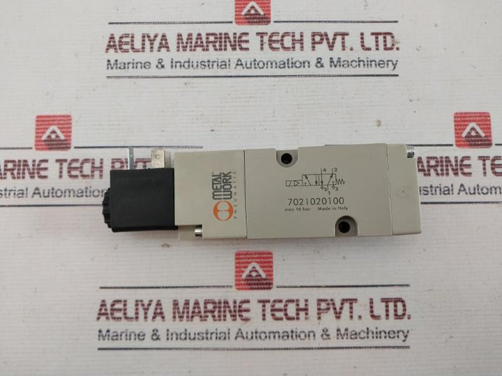 Metal Work 7021020100 Pneumatic Valve Mpm 220Vac 10 Bar 2W Ex Na Ii3Gd T5