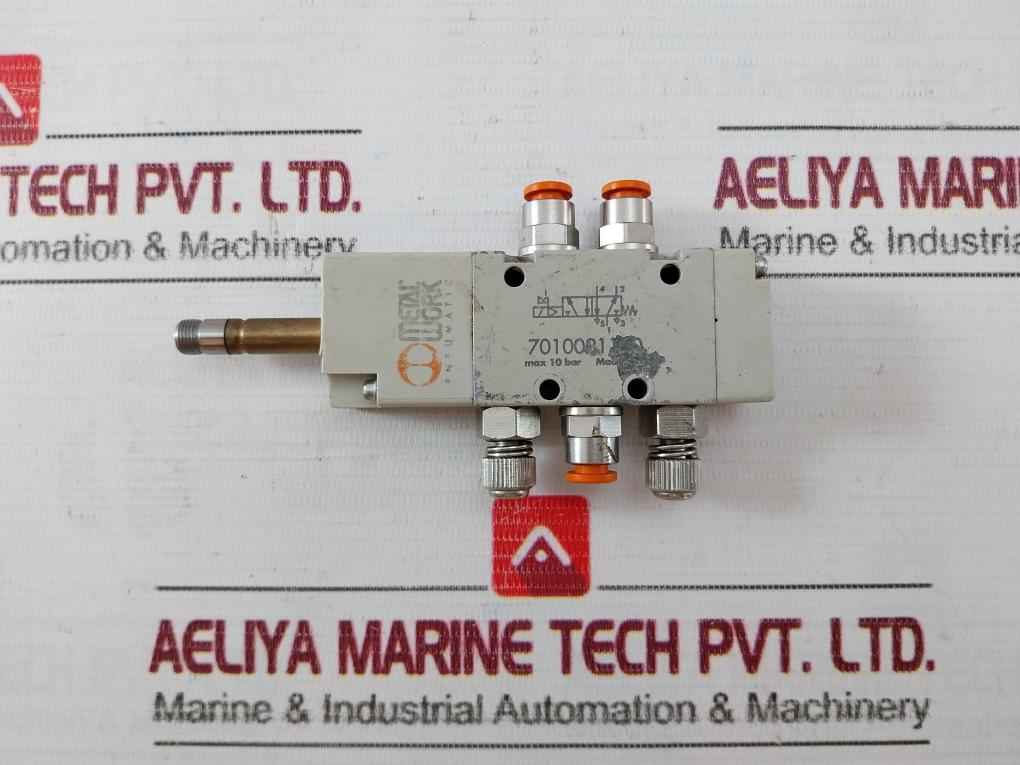 Metal Work Pneumatic 7010021 Directional Control Pneumatic Valve 10Bar 2W