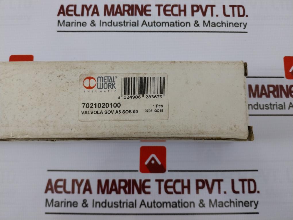 Metal Work Pneumatic 7021020100 Namur Valve With W0215000131 Solenoid Coil