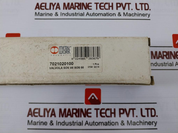 Metal Work Pneumatic 7021020100 Namur Valve With W0215000131 Solenoid Coil