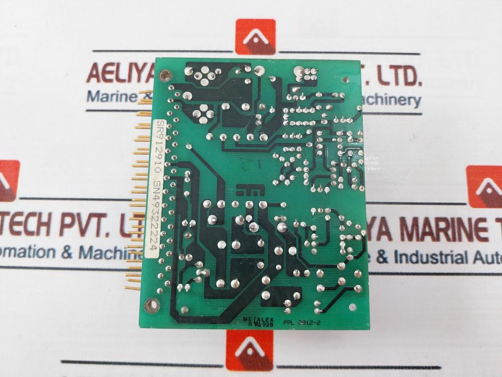 Metalex Ppl 2912-2 C1 Dc/Dc Printed Circuit Board