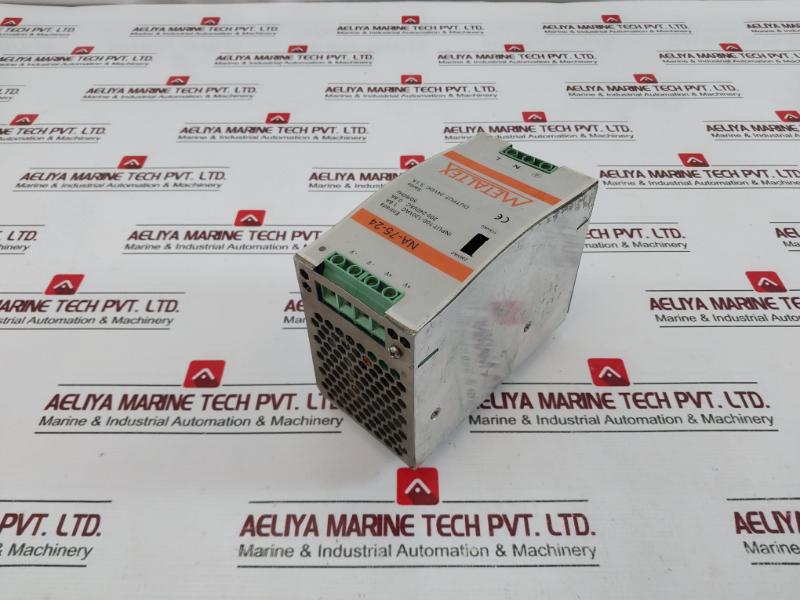 Metaltex Na-75-24 Switching Mode Power Supply 100-120Vac 1.6A 200-240Vac 0.8A 50/60Hz