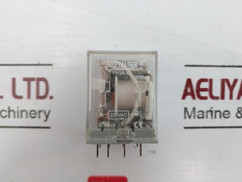Metaltex Tn2Ra4 Hermetically-sealed Relay 220Vac