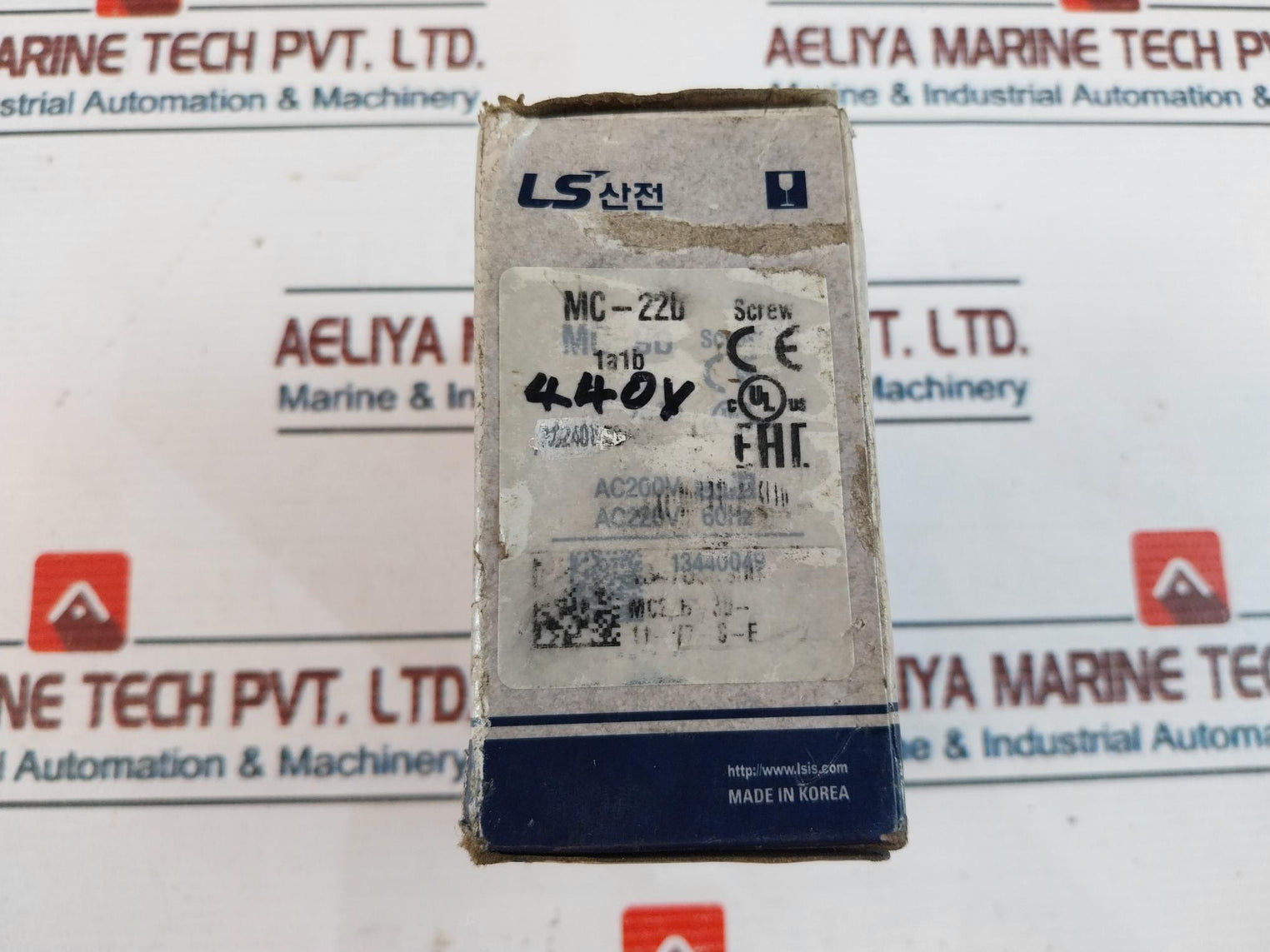 Metasol Mc-22B Contactor 22A 415V 50/60Hz