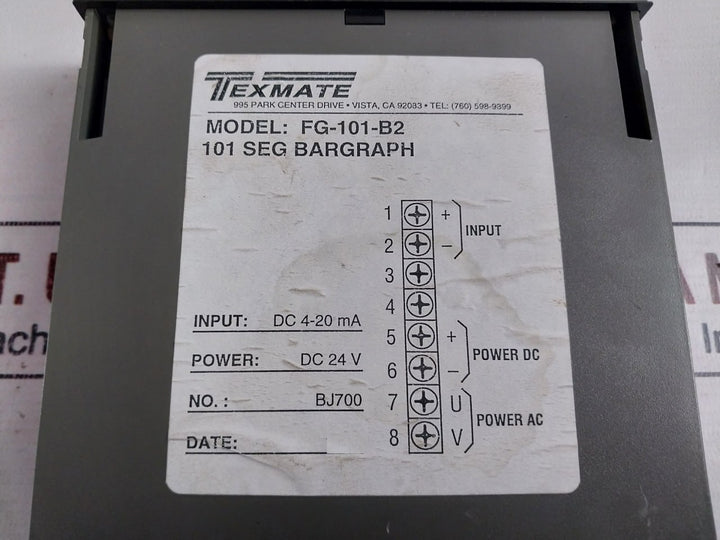 Metermaster Tmfg101Bm Accumulator Pressure 6504074