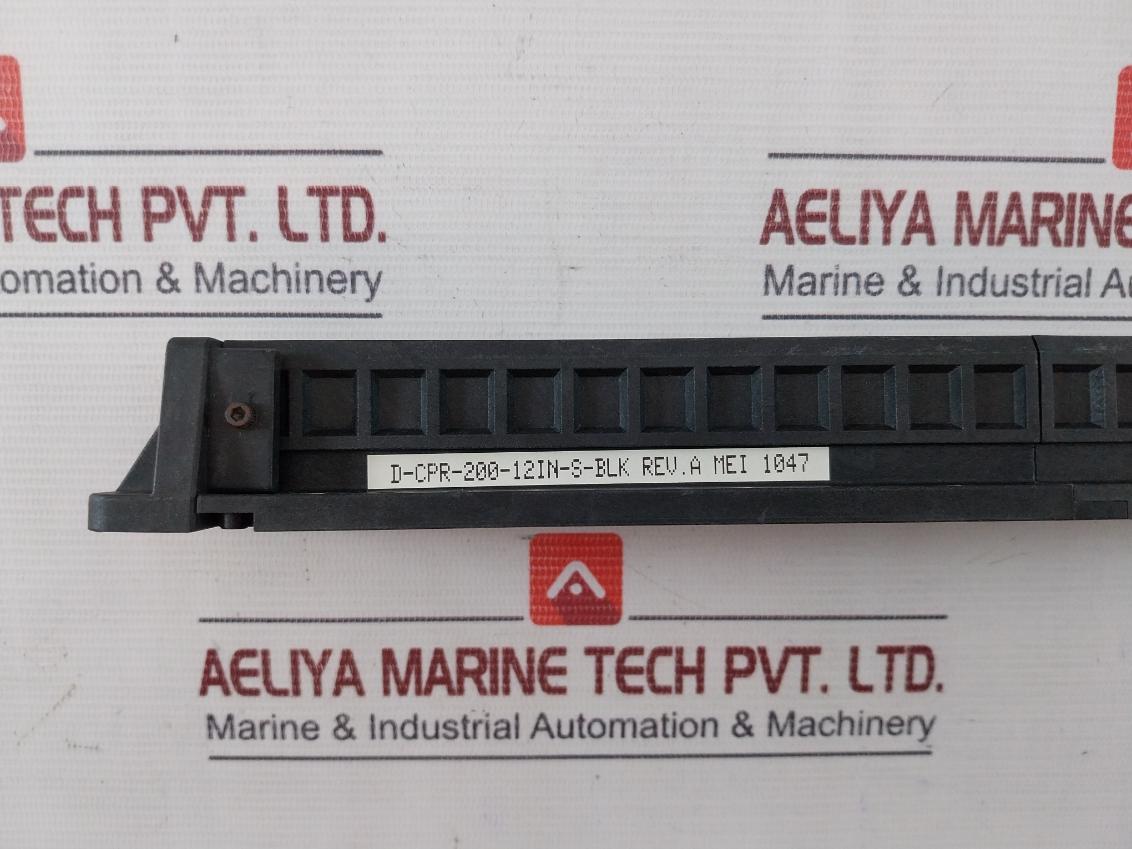 Methode D-cpr-200-12In-s-blk Busbar Terminal Connector Block Mei1047 Rev.A