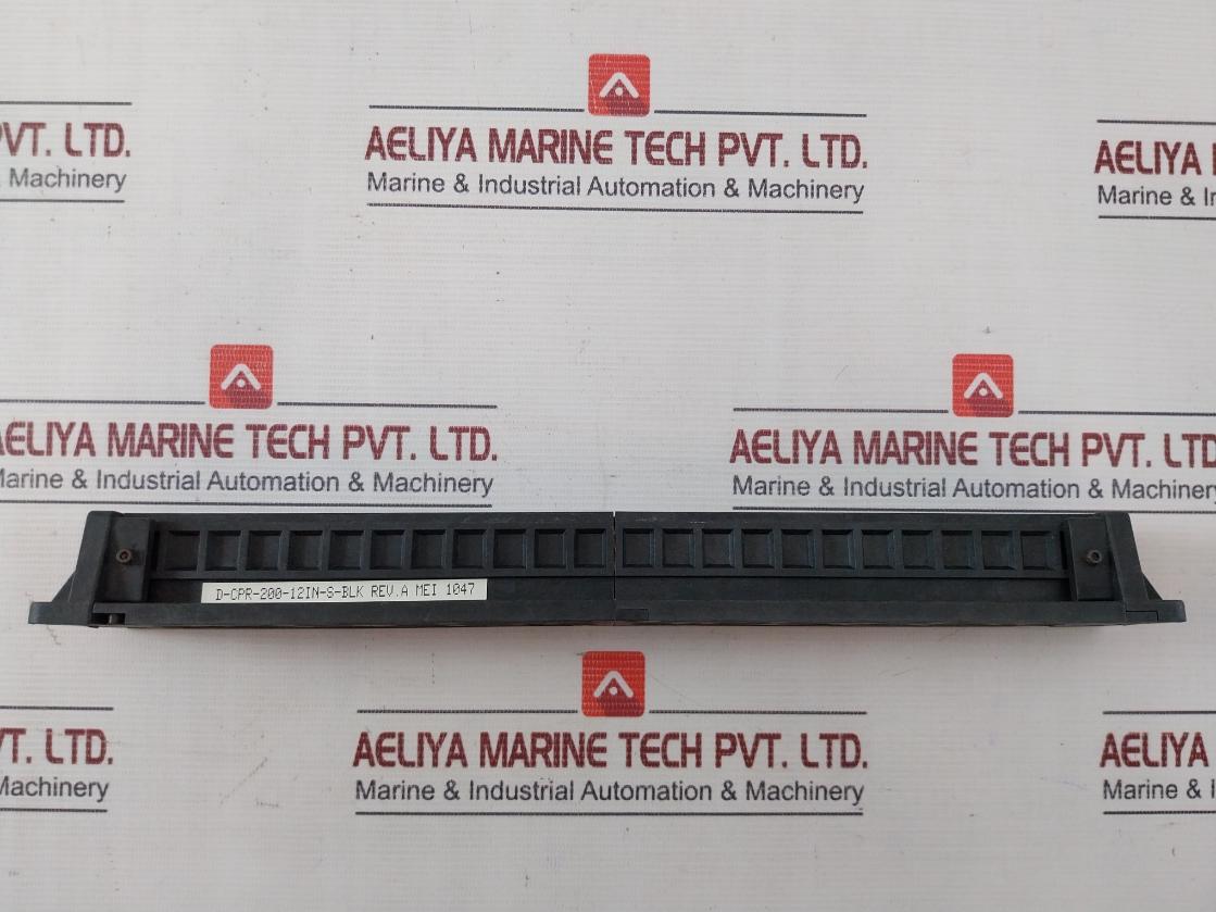 Methode D-cpr-200-12In-s-blk Busbar Terminal Connector Block Mei1047 Rev.A