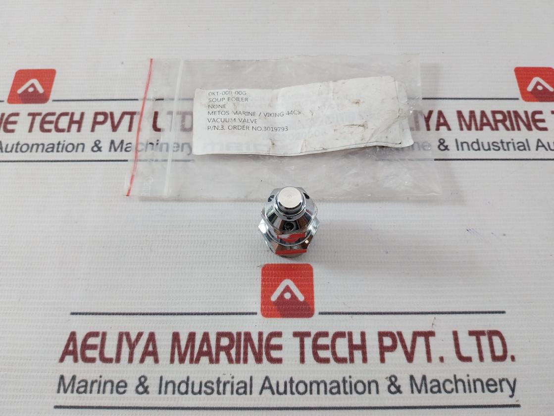 Metors 3019793 Vacuum Valve For Soup Boiler