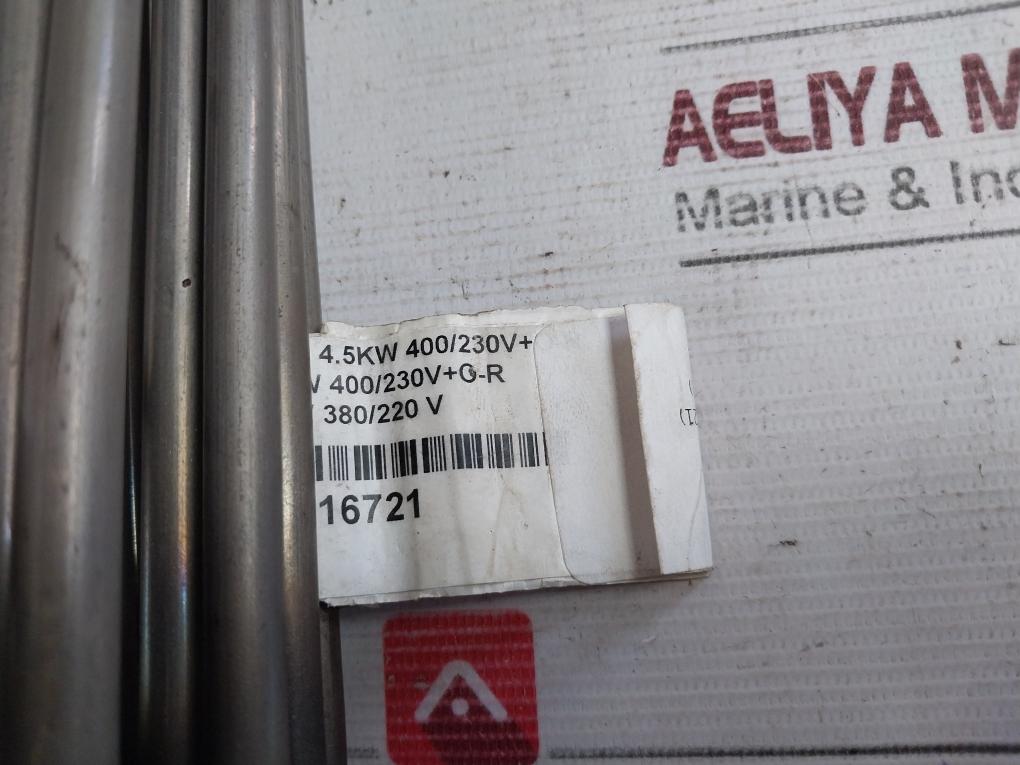 Metos Mg3016721 Heating Element R21/2 4500W 380/220 V 230/400V