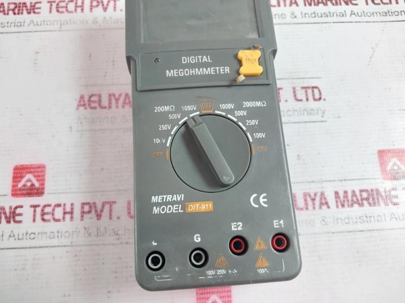 Metravi Dit-911 Digital Insulation Tester 100V-1000V