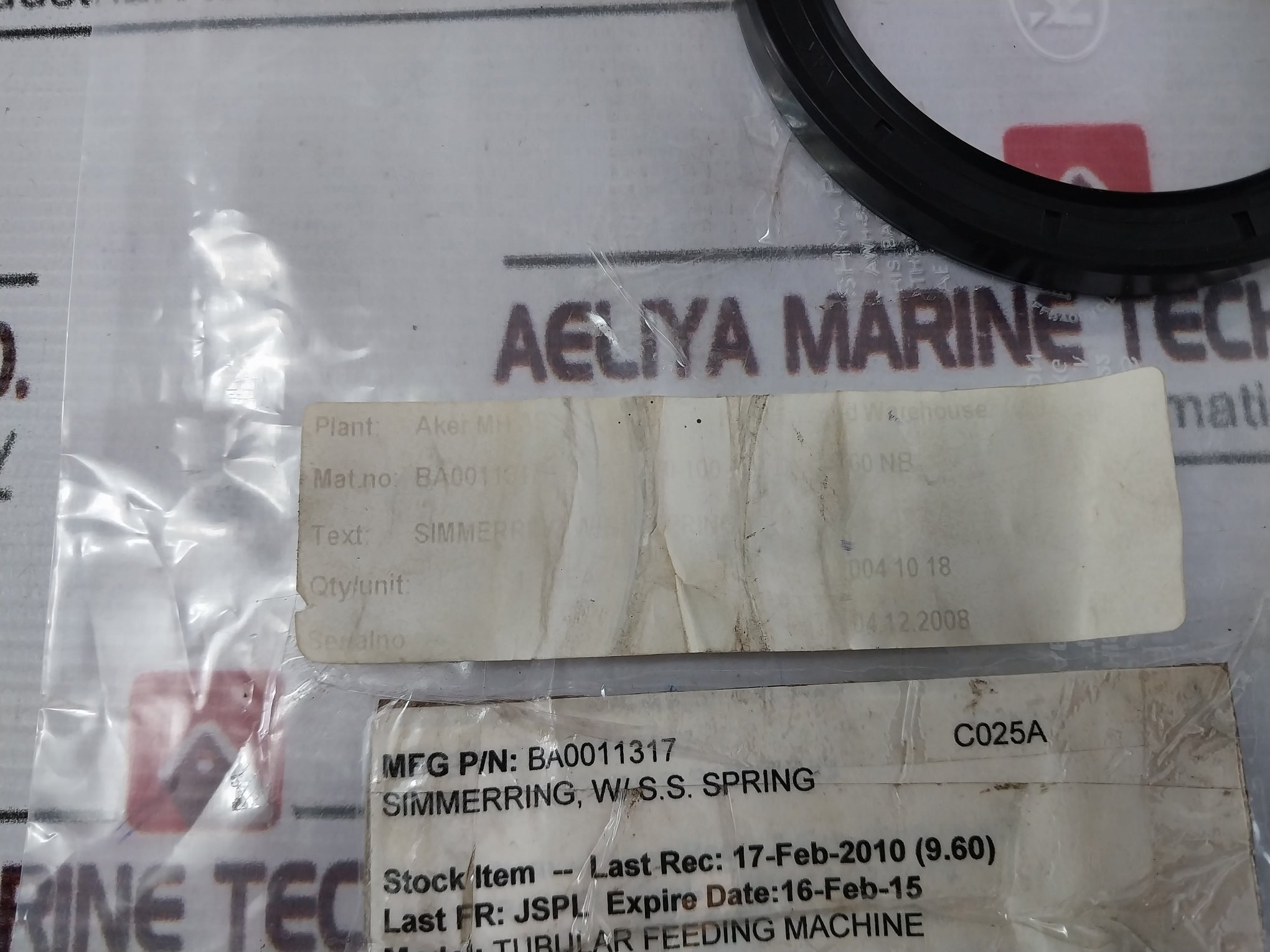 Aker Tc 80 100 10 Oil Seal-rotary Shaft Seal Set Ba0011317 (1 Set = 6Pcs)
