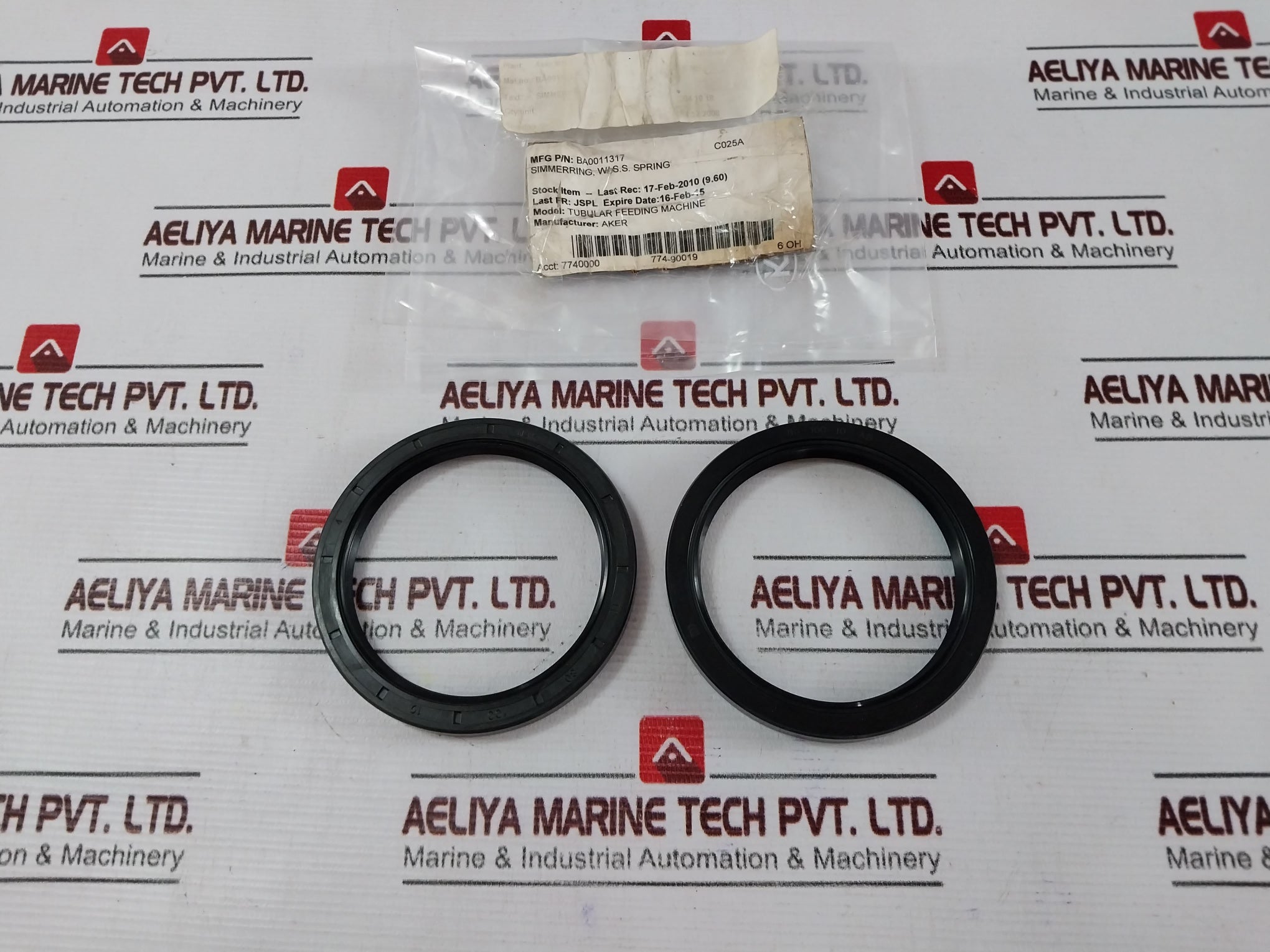 Aker Tc 80 100 10 Oil Seal-rotary Shaft Seal Set Ba0011317 (1 Set = 6Pcs)
