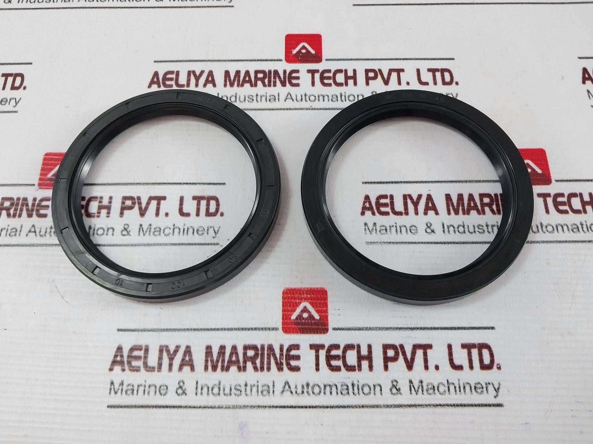 Aker Tc 80 100 10 Oil Seal-rotary Shaft Seal Set Ba0011317 (1 Set = 6Pcs)