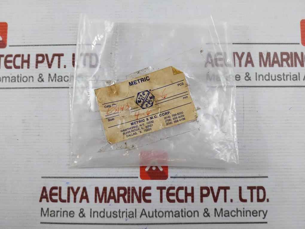 Metric & M.C. L3143 Connector Fitting 4-6 Mm