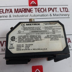 Metrix Txa-33500N Dynamic Output Transducer Voltage: 17-30 Vdc