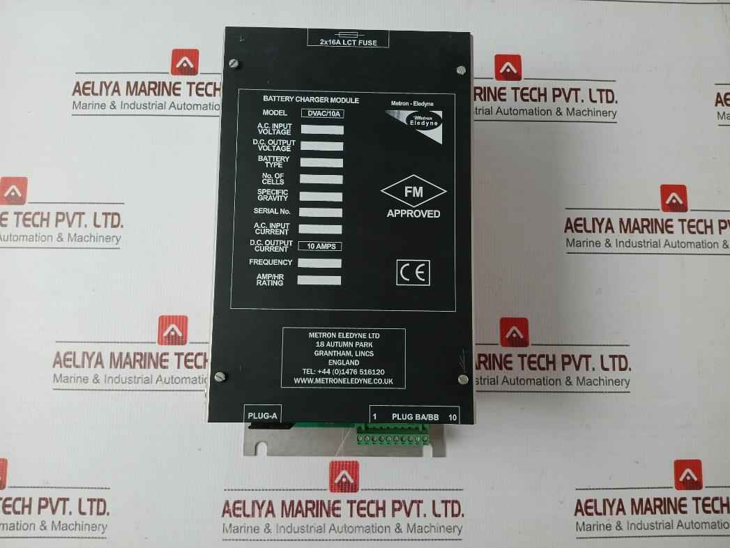 Metron Eledyne Dvac/10a Battery Charger Module E344347