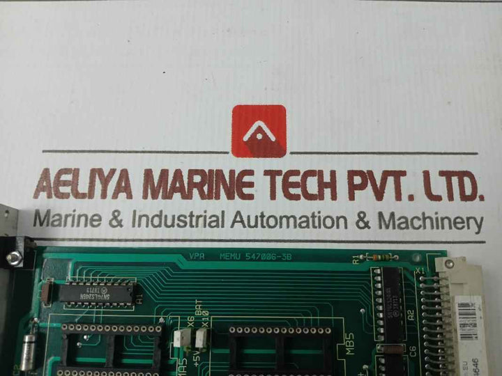 Metso Automation 547006-3B Memu Memory Board 547006-3A M8510401 94V-1