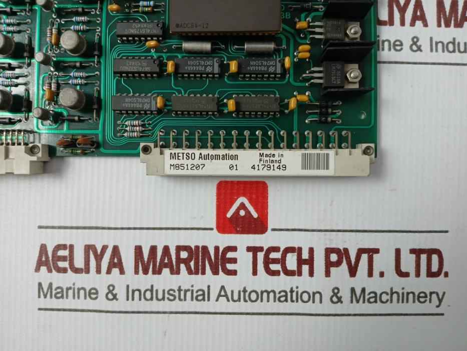 Metso Automation Aiu 16 Analog Input Module 545100-3A