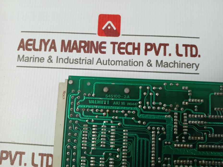 Metso Automation Aiu 16 Analog Input Module 545100-3A